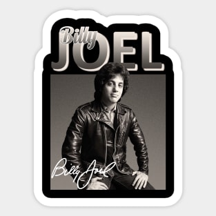 Billy Joel // 80s Musician Vintage // Sticker